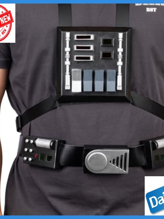 Adjustable PU Leather Cosplay Belt Holster with Pouches One Size